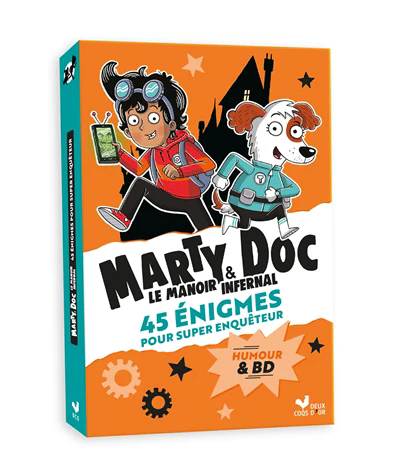 Marty &amp; Doc Le manoir infernal - 45 énigmes pour super enquêteur