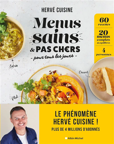 Menus sains et pas chers.. tous les jours