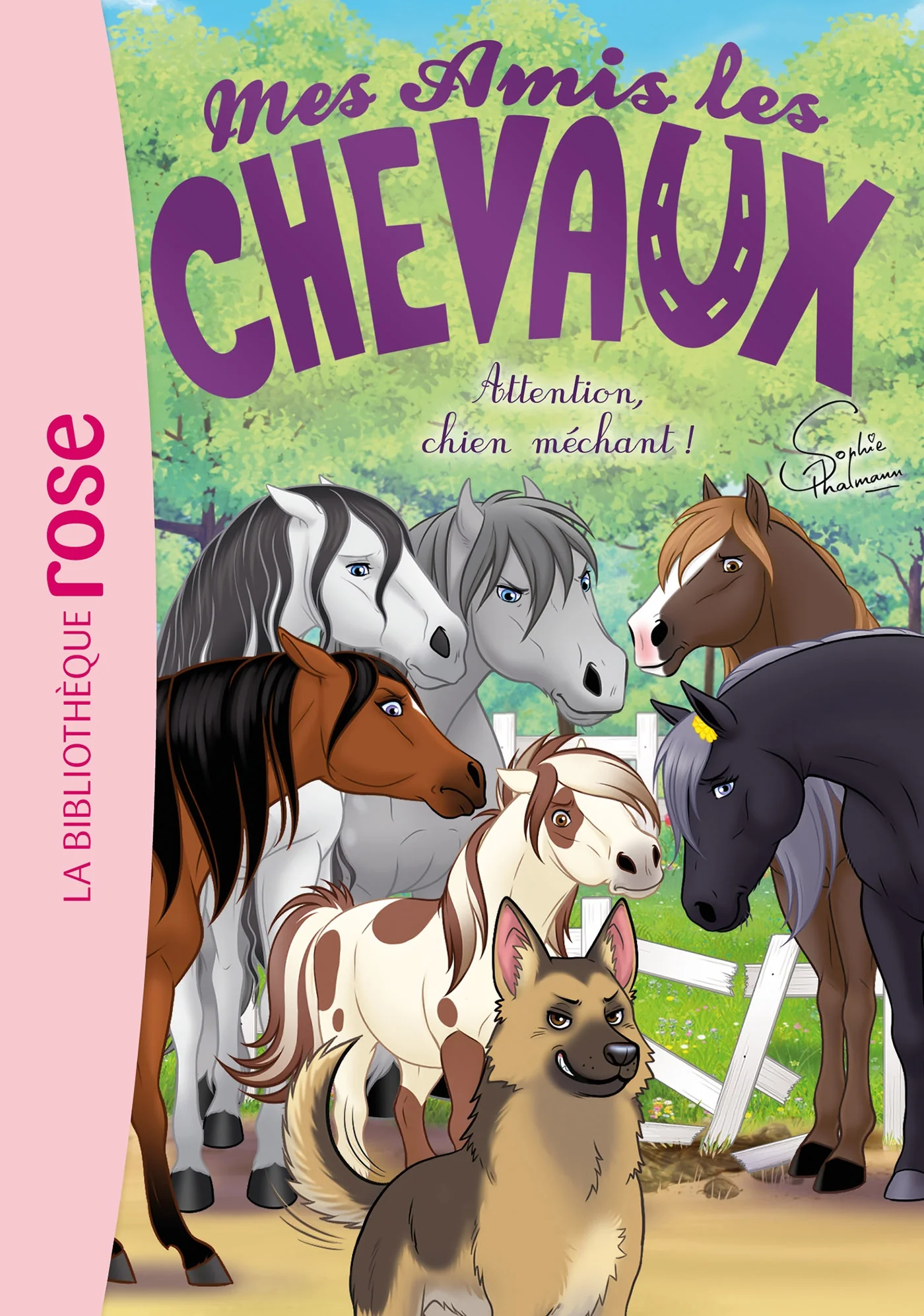 Mes amis les chevaux 51 - Attention, chien méchant !