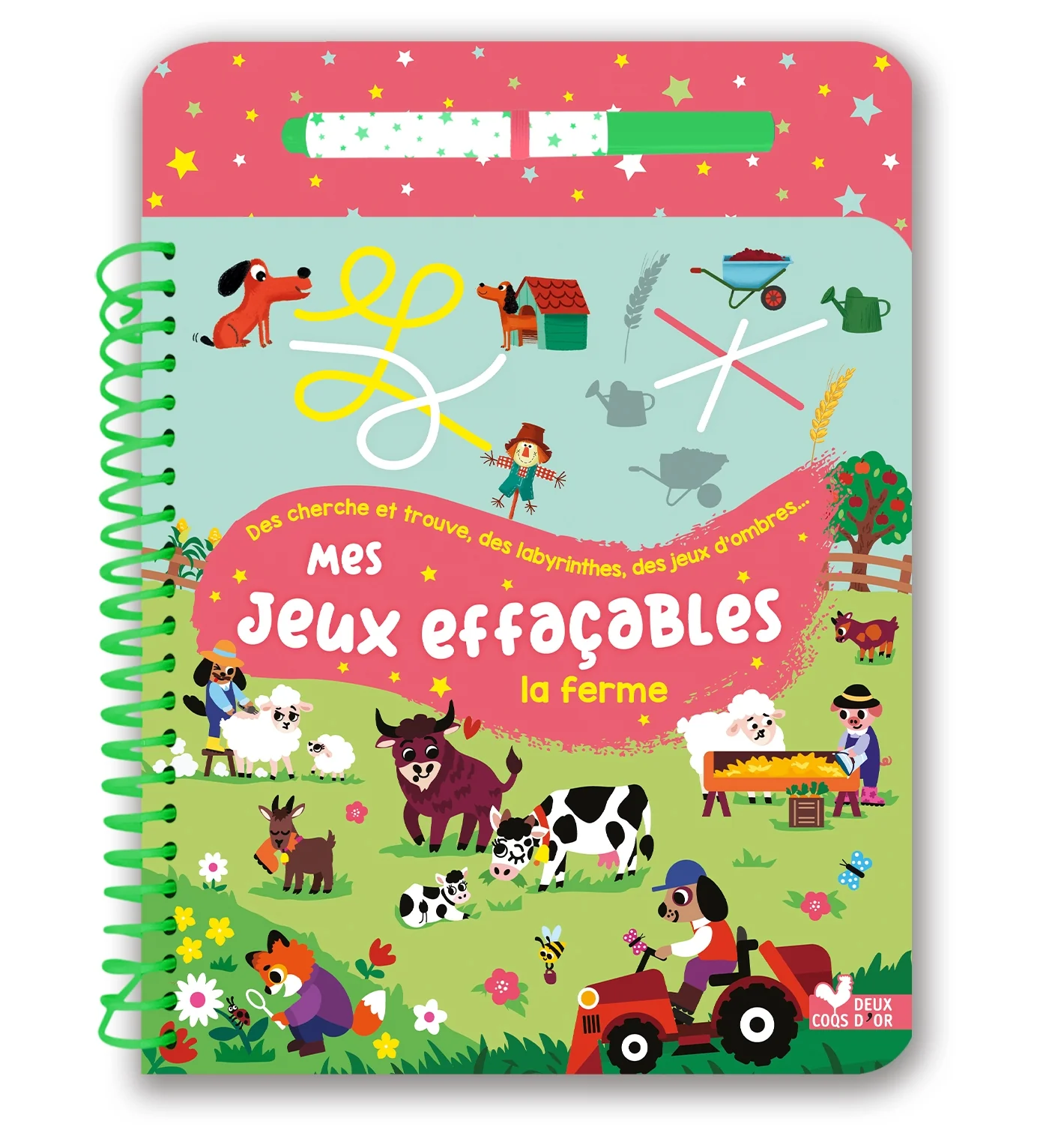 Mes jeux effaçables - La ferme