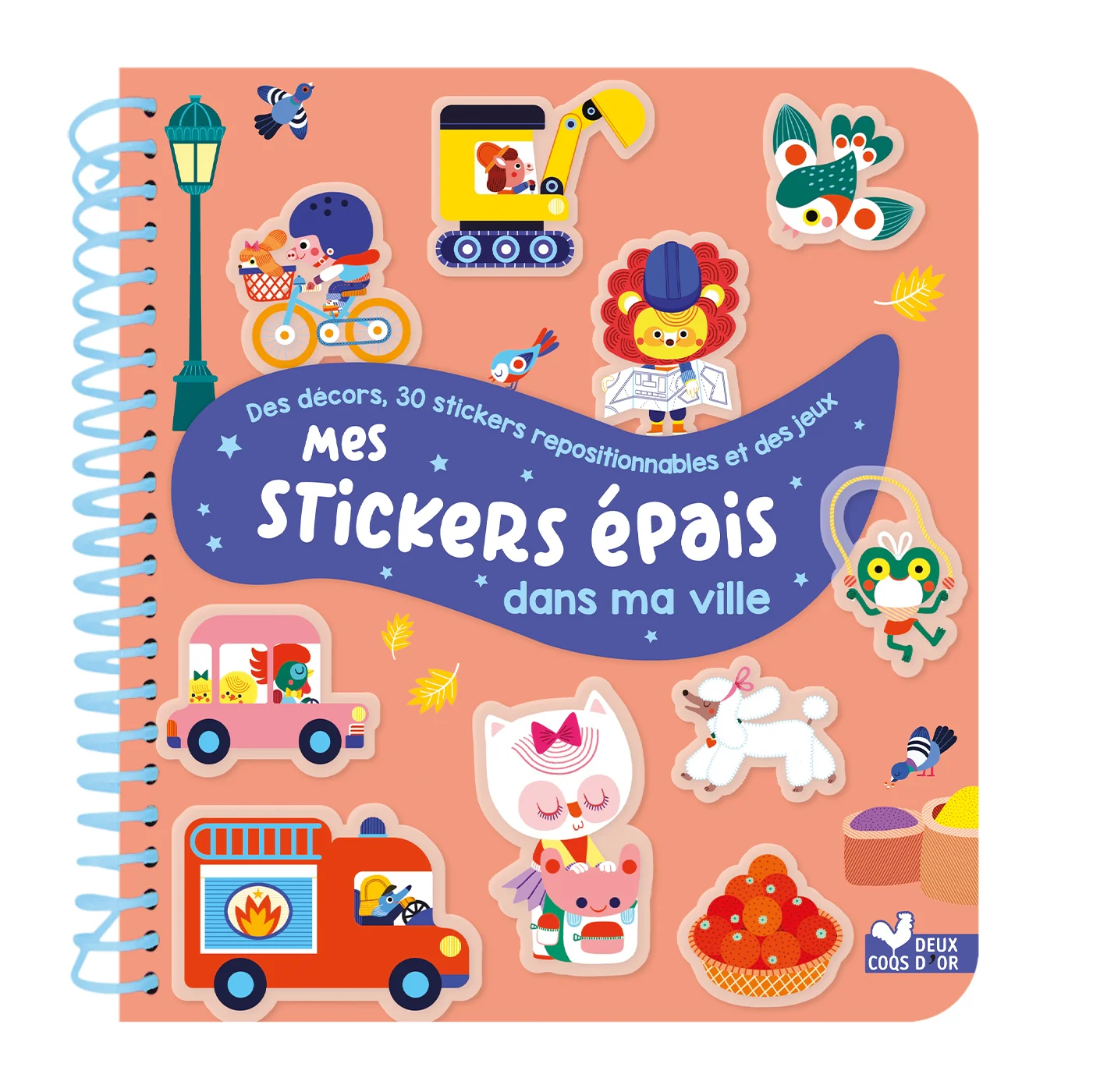 Mes stickers épais - Dans ma ville