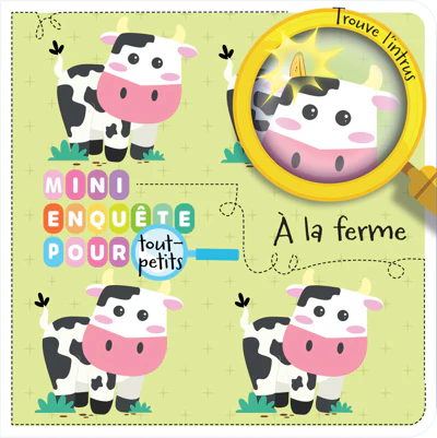 Mini-enquêtes pour tout-petits - À la ferme