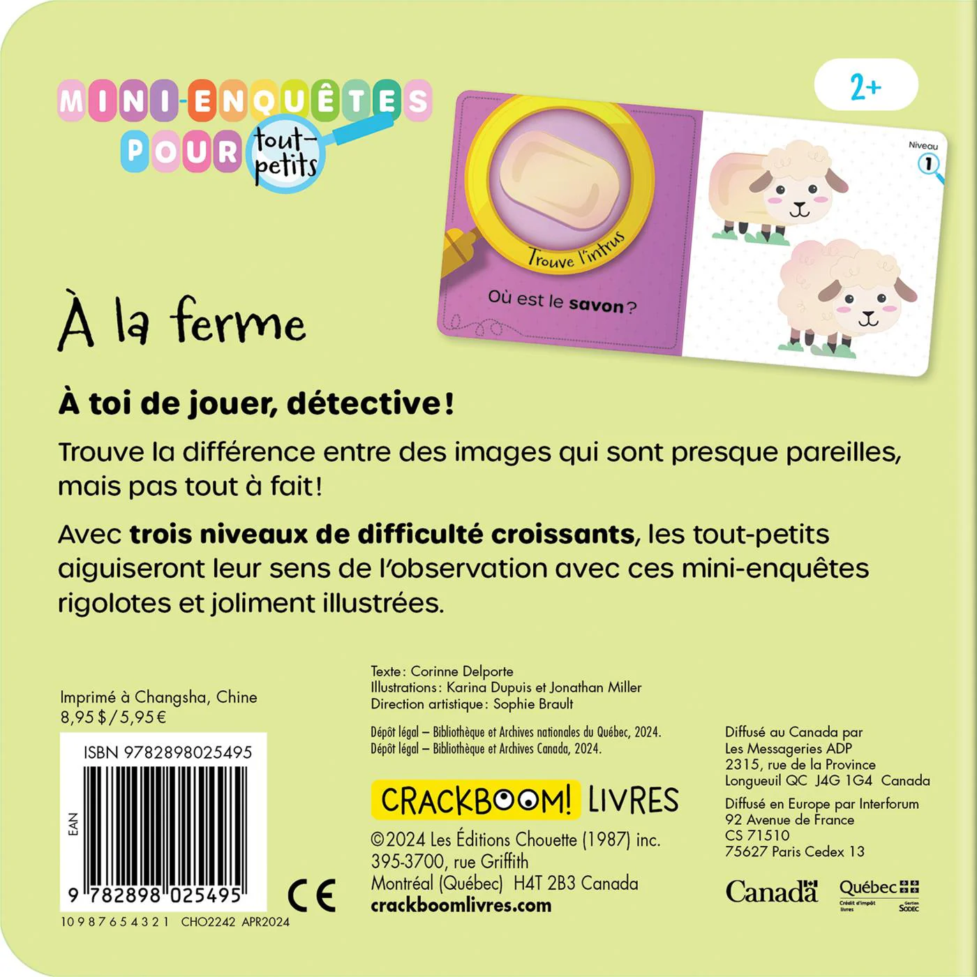 Mini-enquêtes pour tout-petits - À la ferme - Image 2