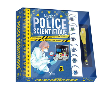 Mission police scientifique - coffret avec accessoires - Image 3