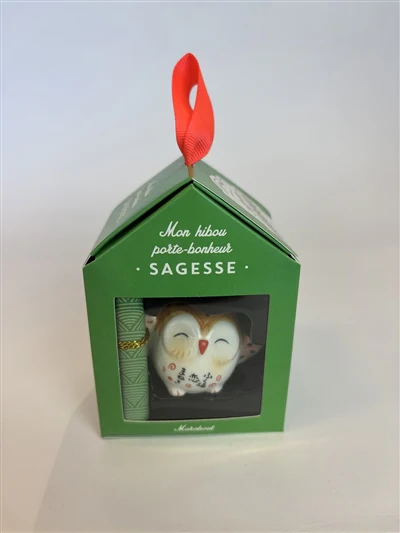Mon hibou porte bonheur - Sagesse