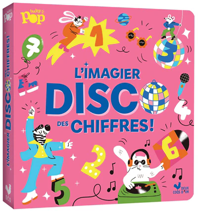 Mon imagier disco des chiffres