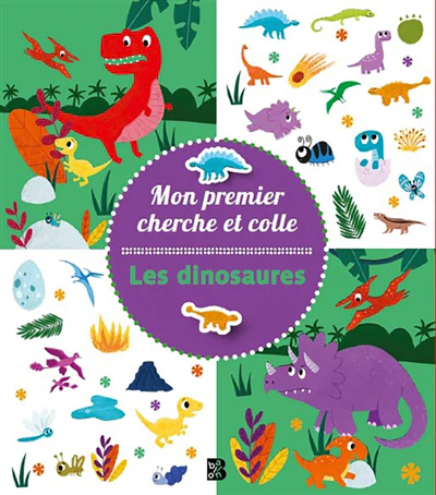 Mon premier cherche et colle : Les dinosaures