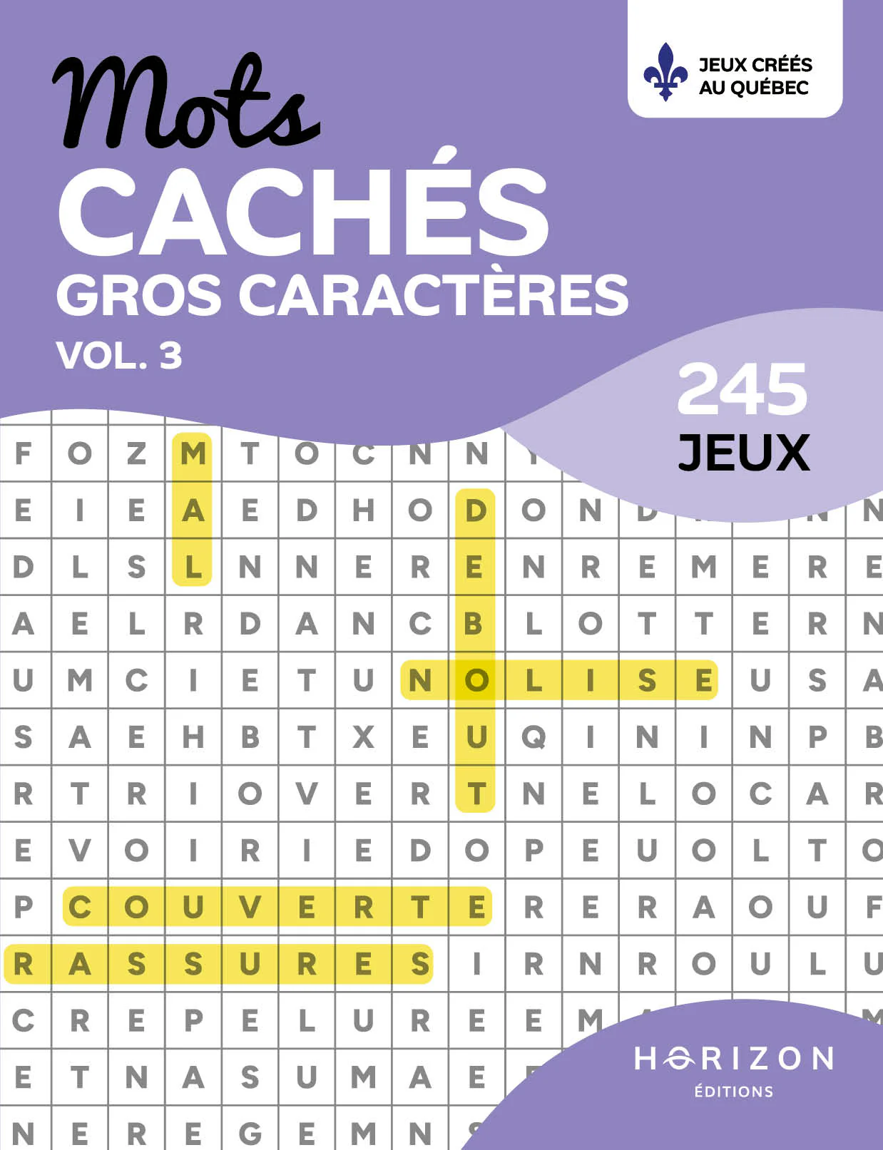 MOTS CACHES GROS CARACTERES VOL.3