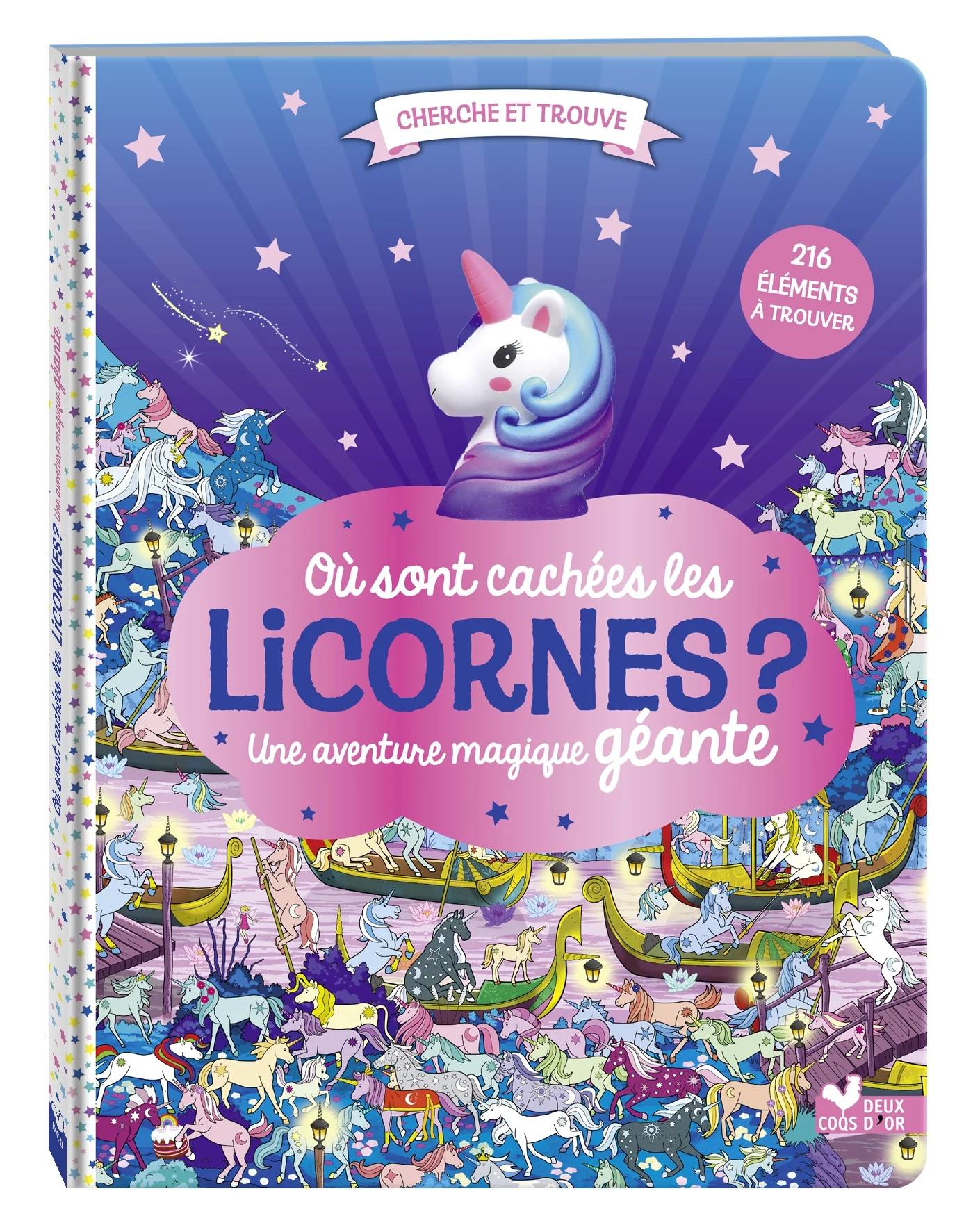 Où sont cachées les licornes ? Une aventure magique géante