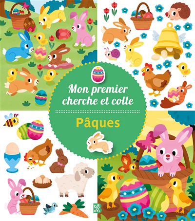 Pâques - Mon premier cherche et colle: Pâques