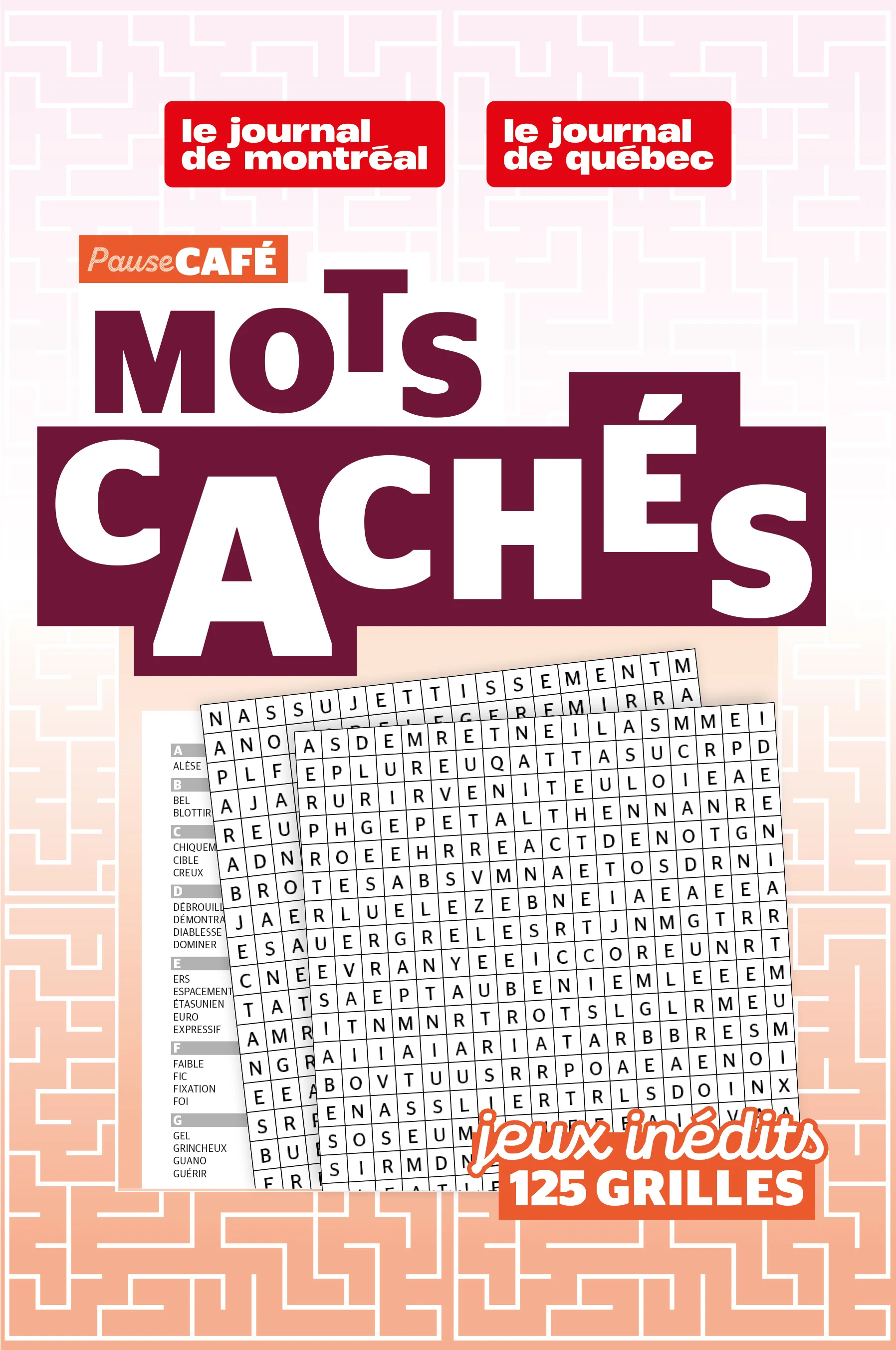 Pause Café : Mots cachés no 2