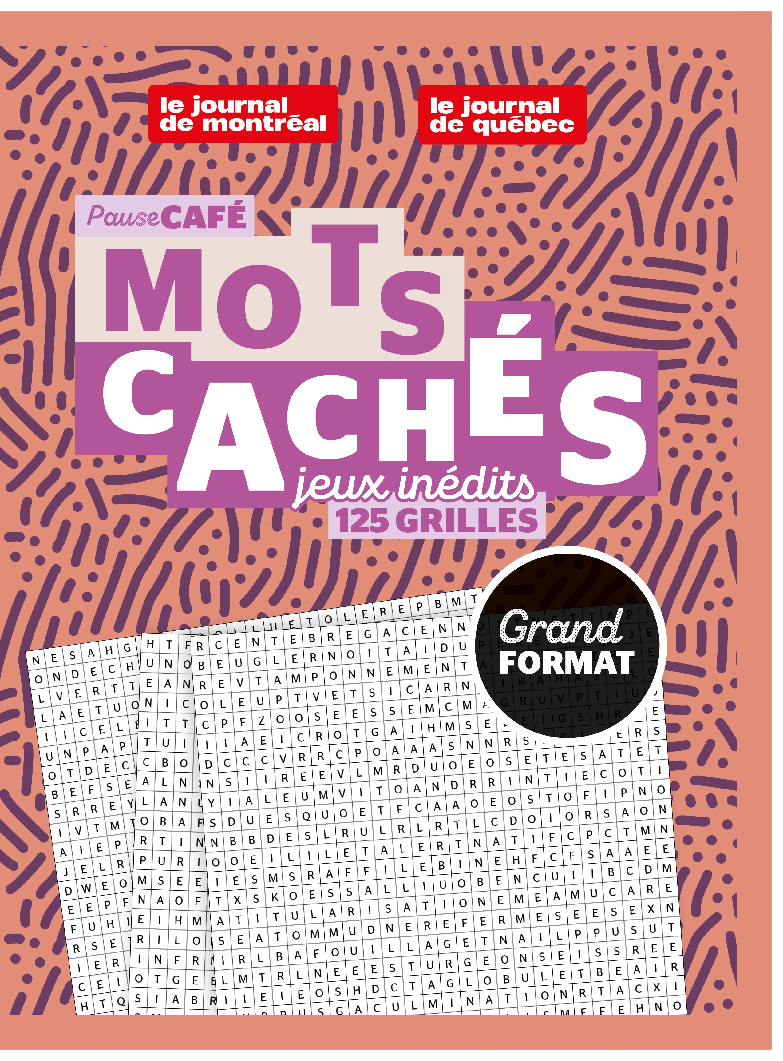 Pause-café : Mots cachés (Grand format) 2025 No.2