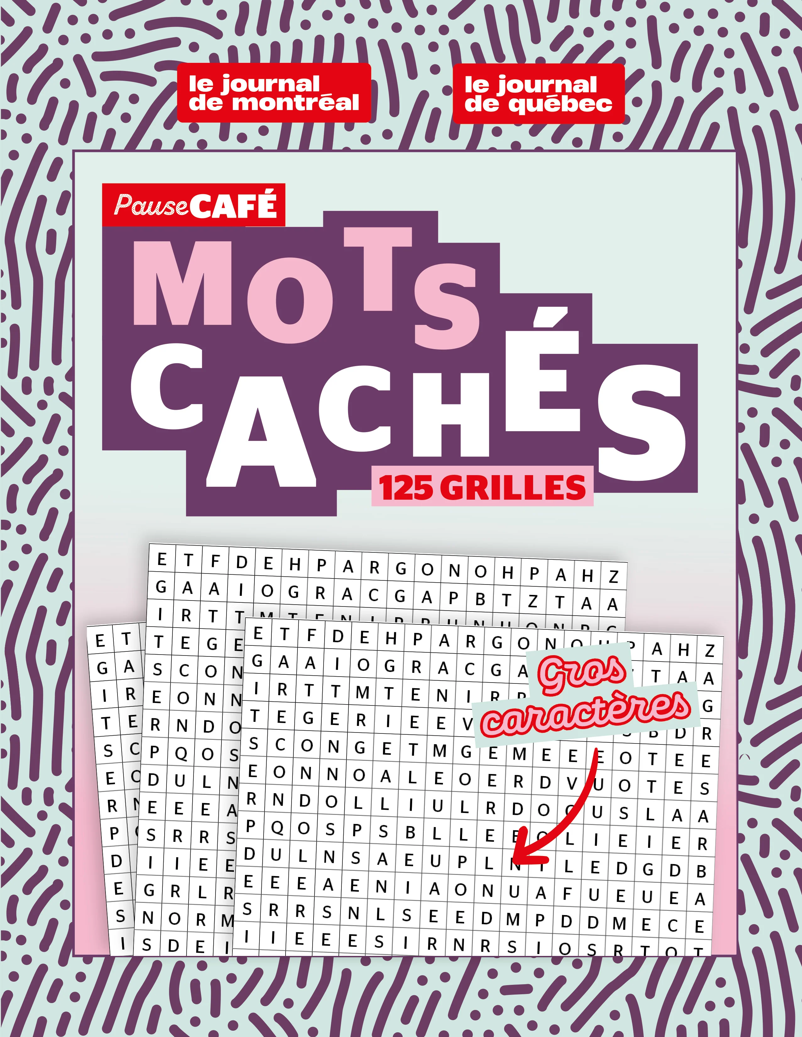 Pause Café : Mots cachés gros caractères 2026 no 1