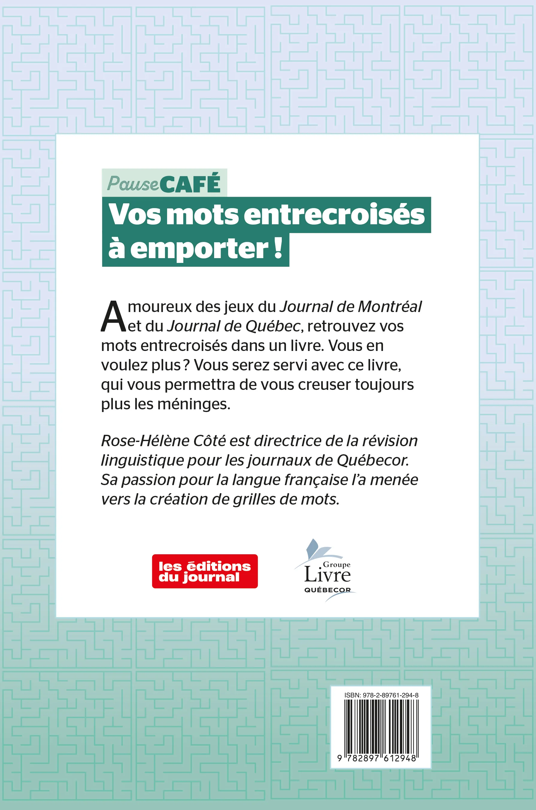 Pause Café : Mots entrecroisés no 1 - Image 2