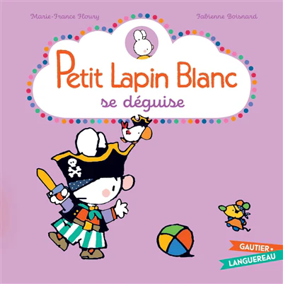 Petit Lapin blanc se déguise