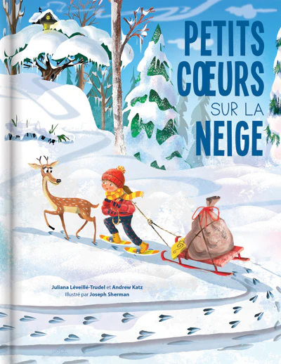 Petits coeur sur la neige
