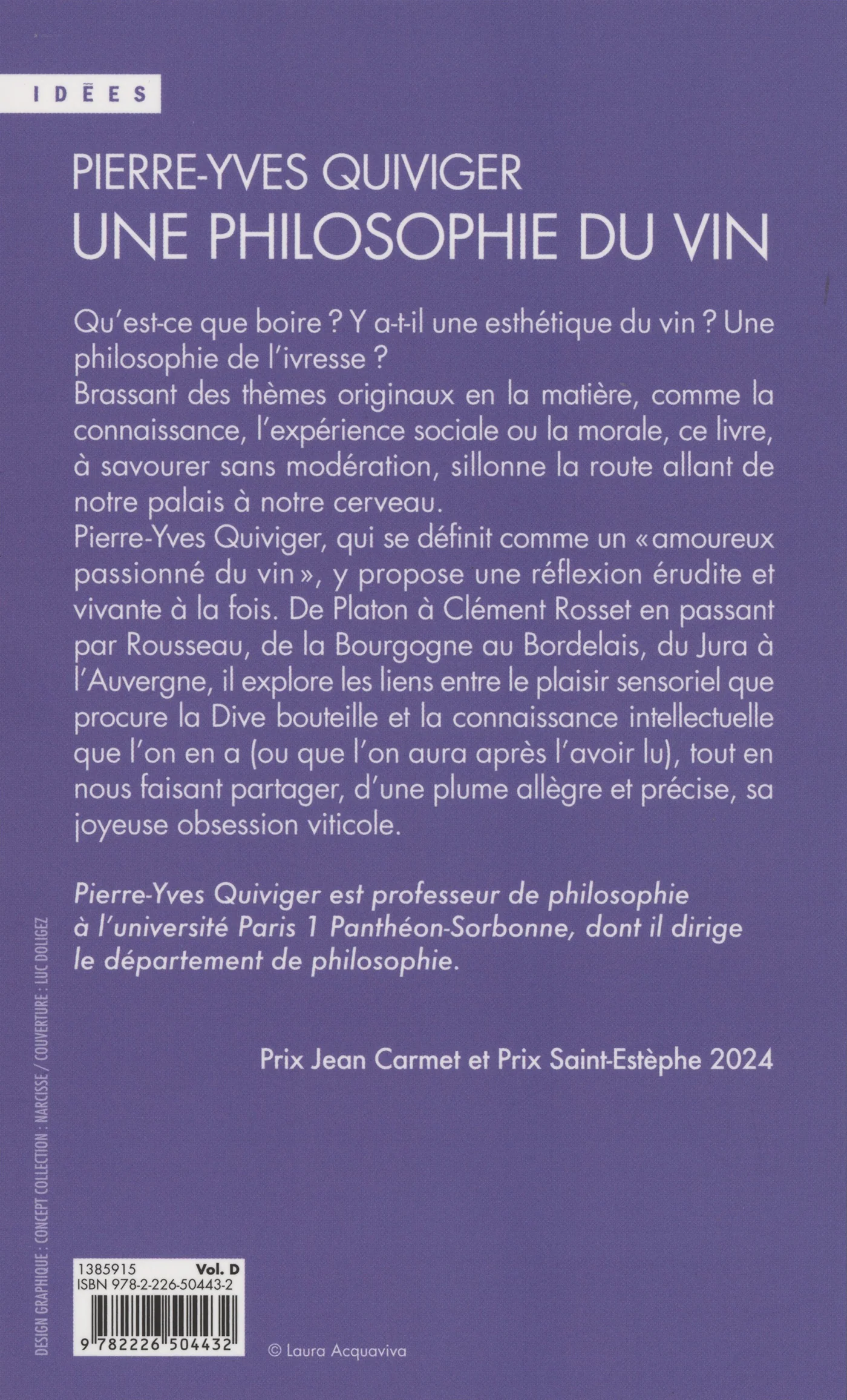 Une philosophie du vin