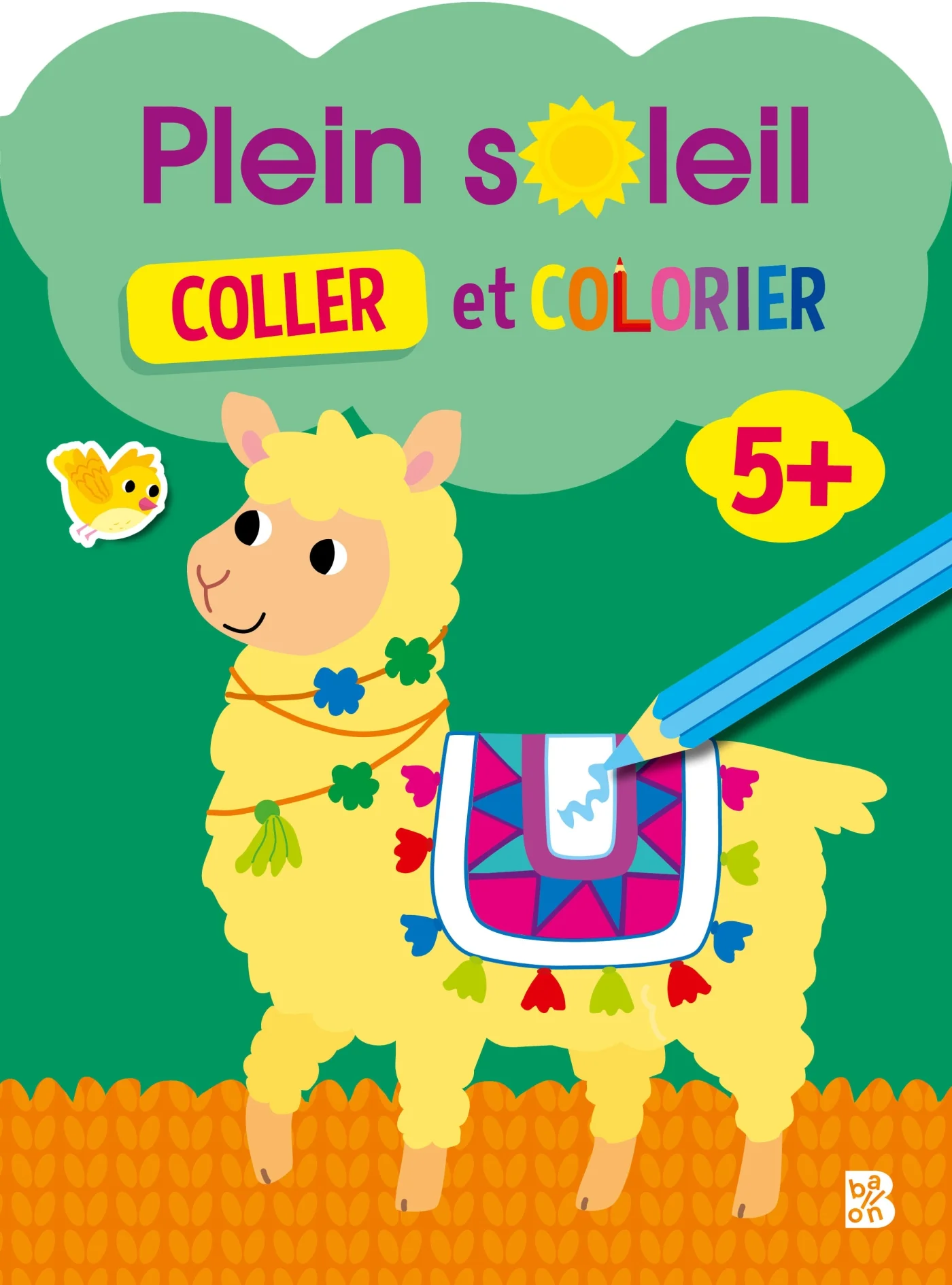 Plein soleil coller et colorier 5+