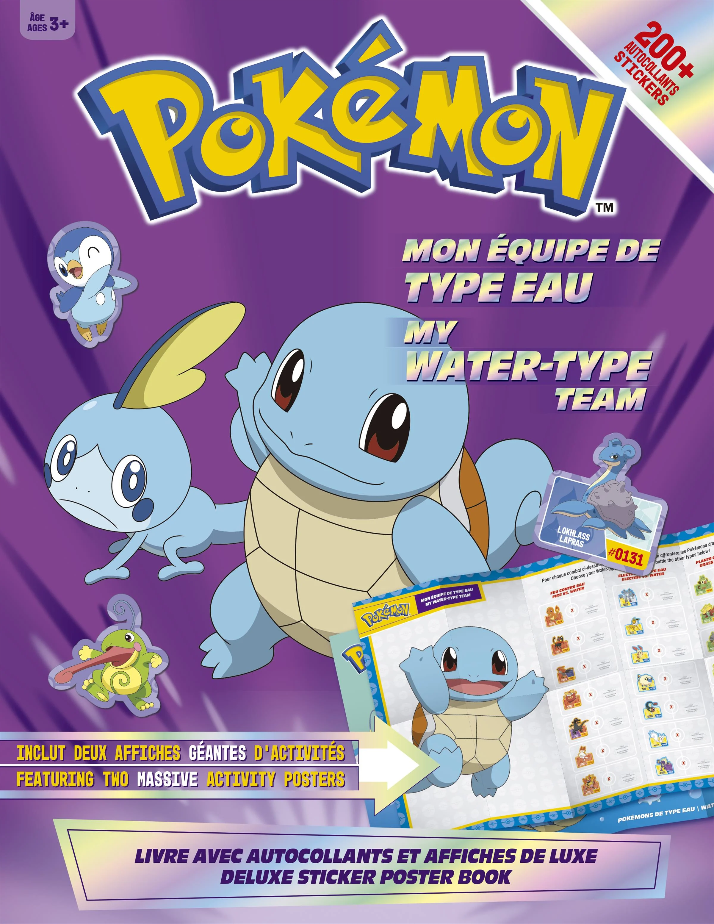 Pokémon - Mon équipe de type eau