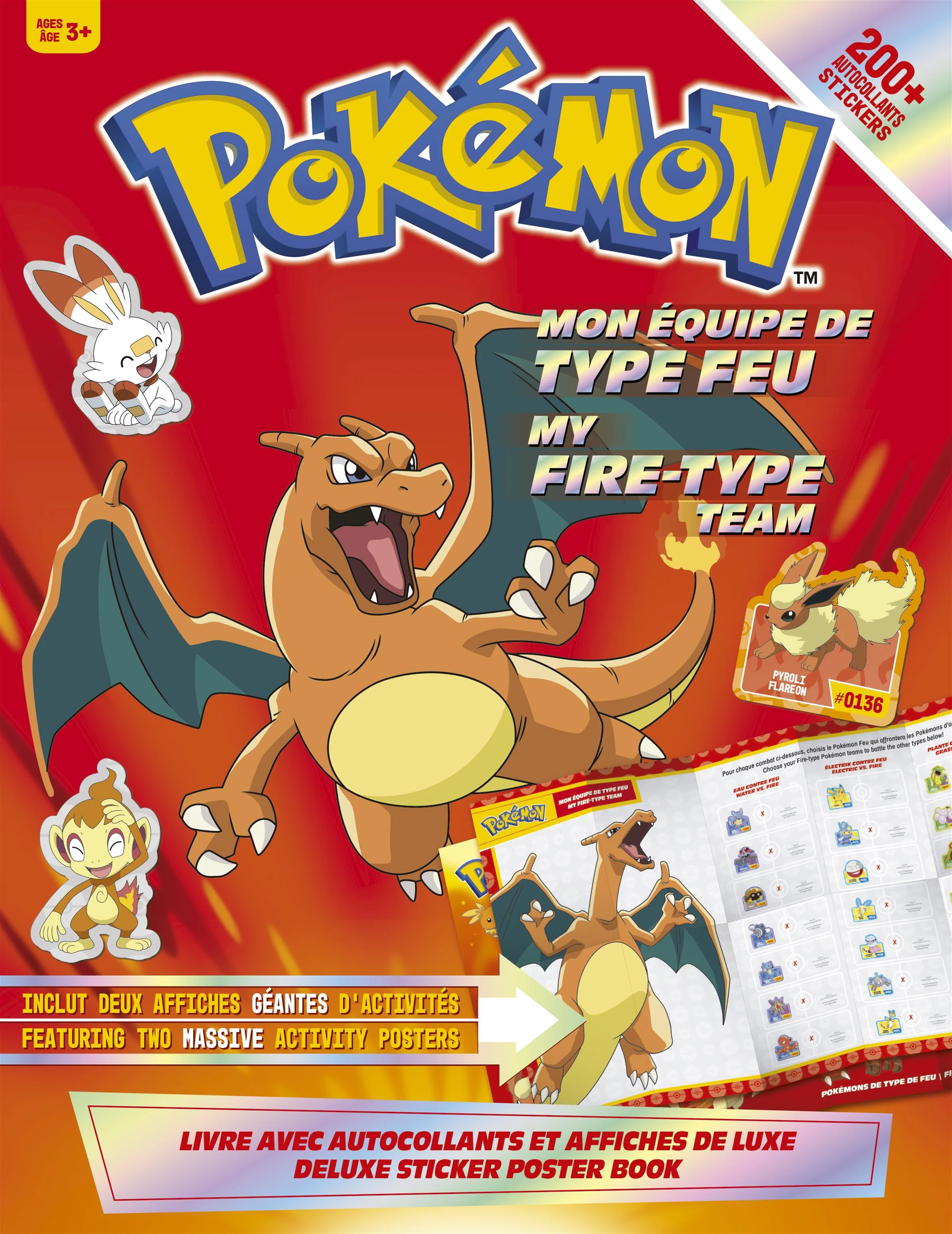 Pokémon - Mon équipe de type feu