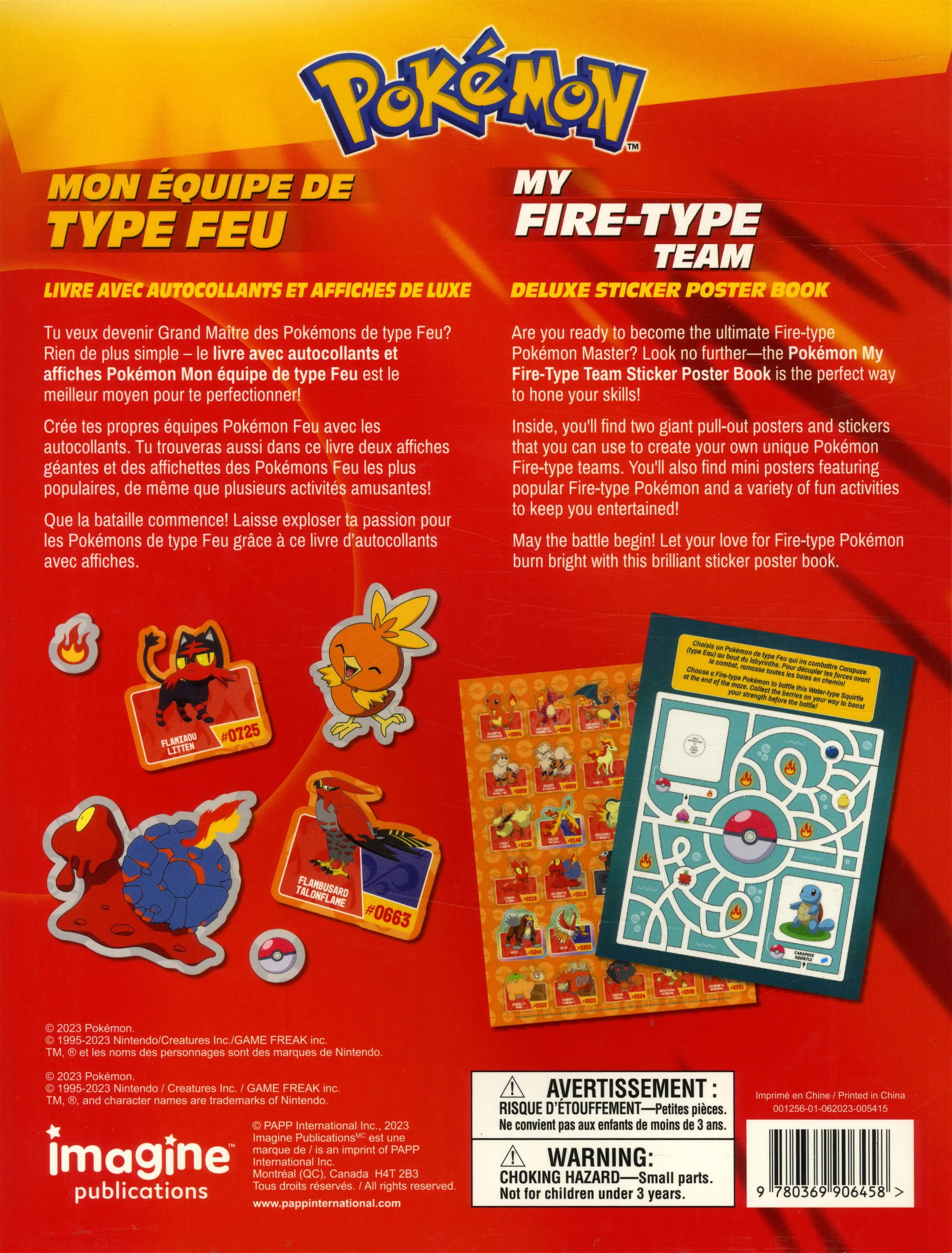 Pokémon - Mon équipe de type feu - Image 2