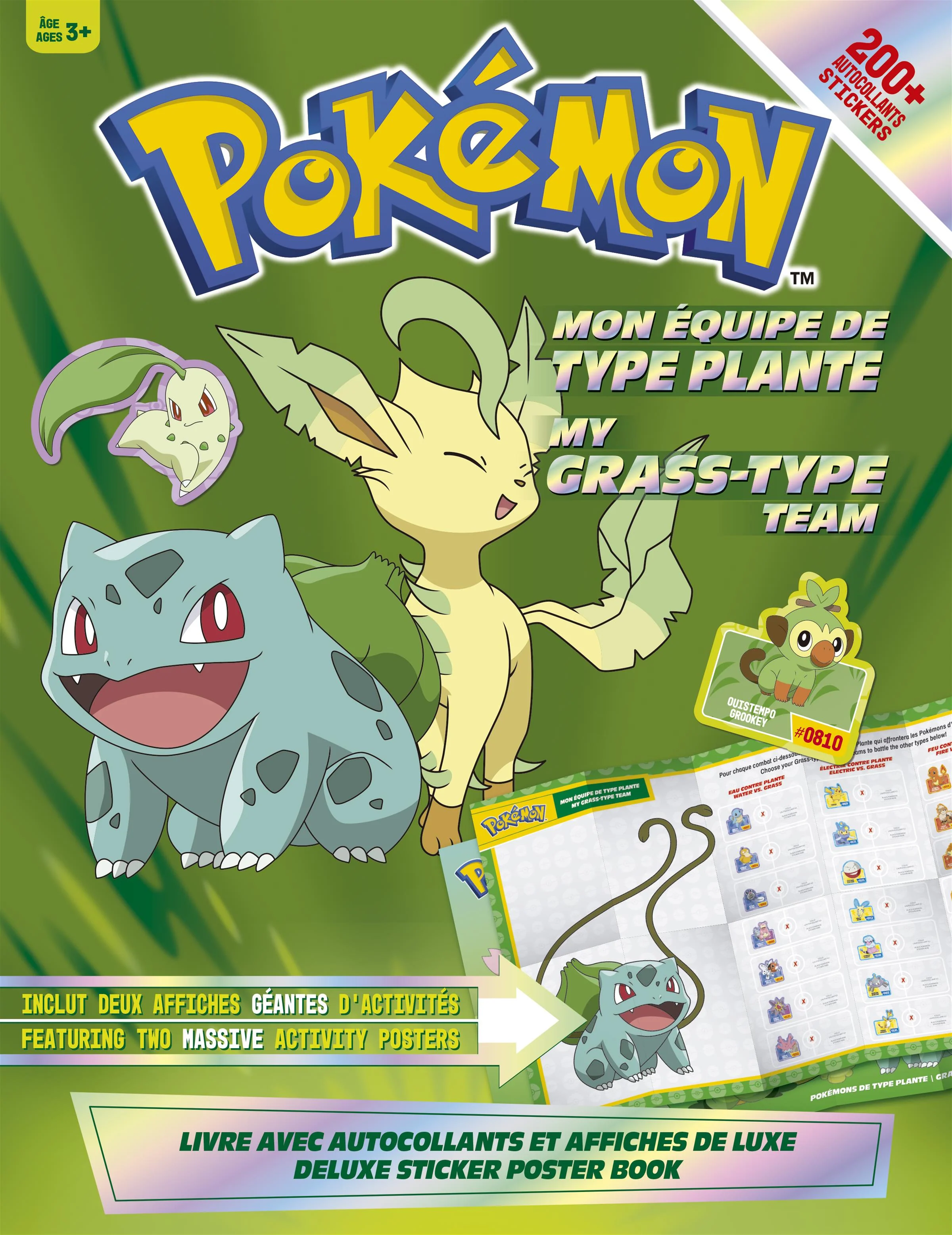 Pokémon - Mon équipe de type plante