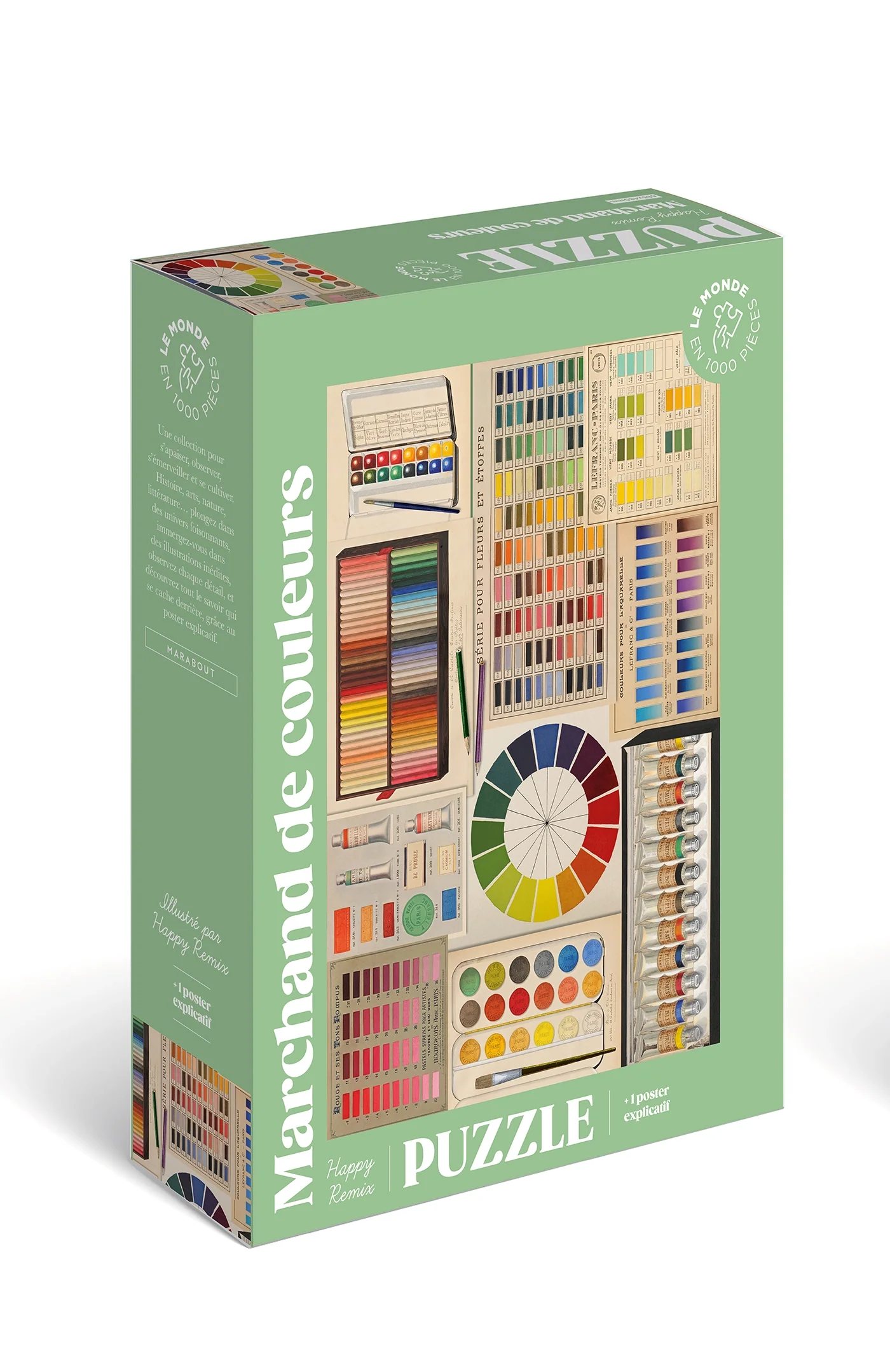 Puzzle Marchand de couleurs