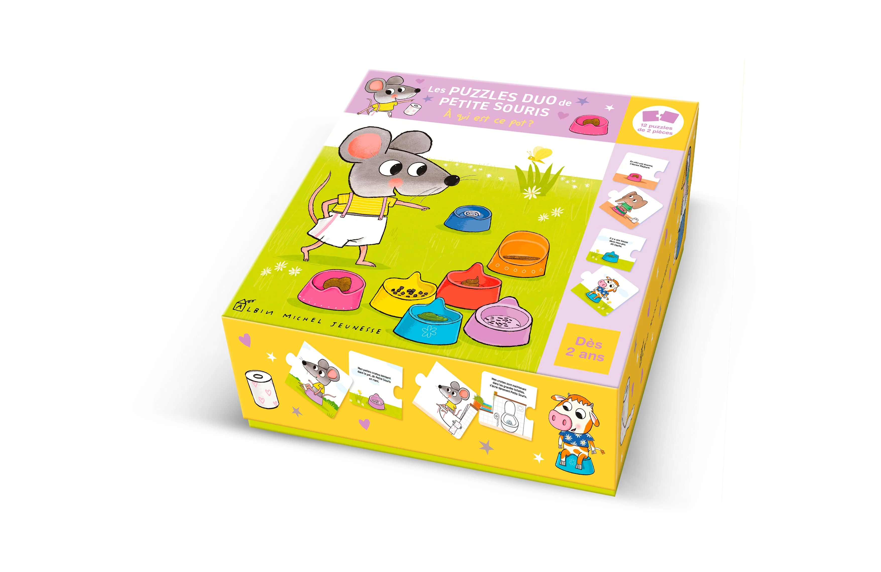 PUZZLES DUO DE PETITE SOURIS -LES