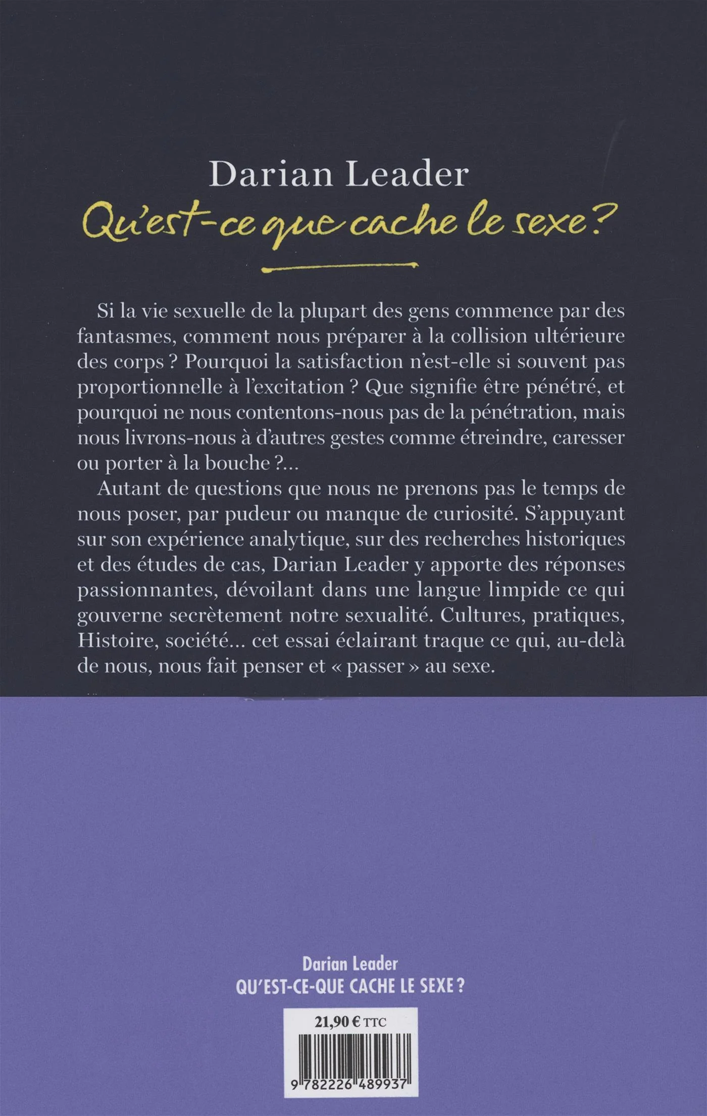 Qu'est-ce que cache le sexe? - Image 2