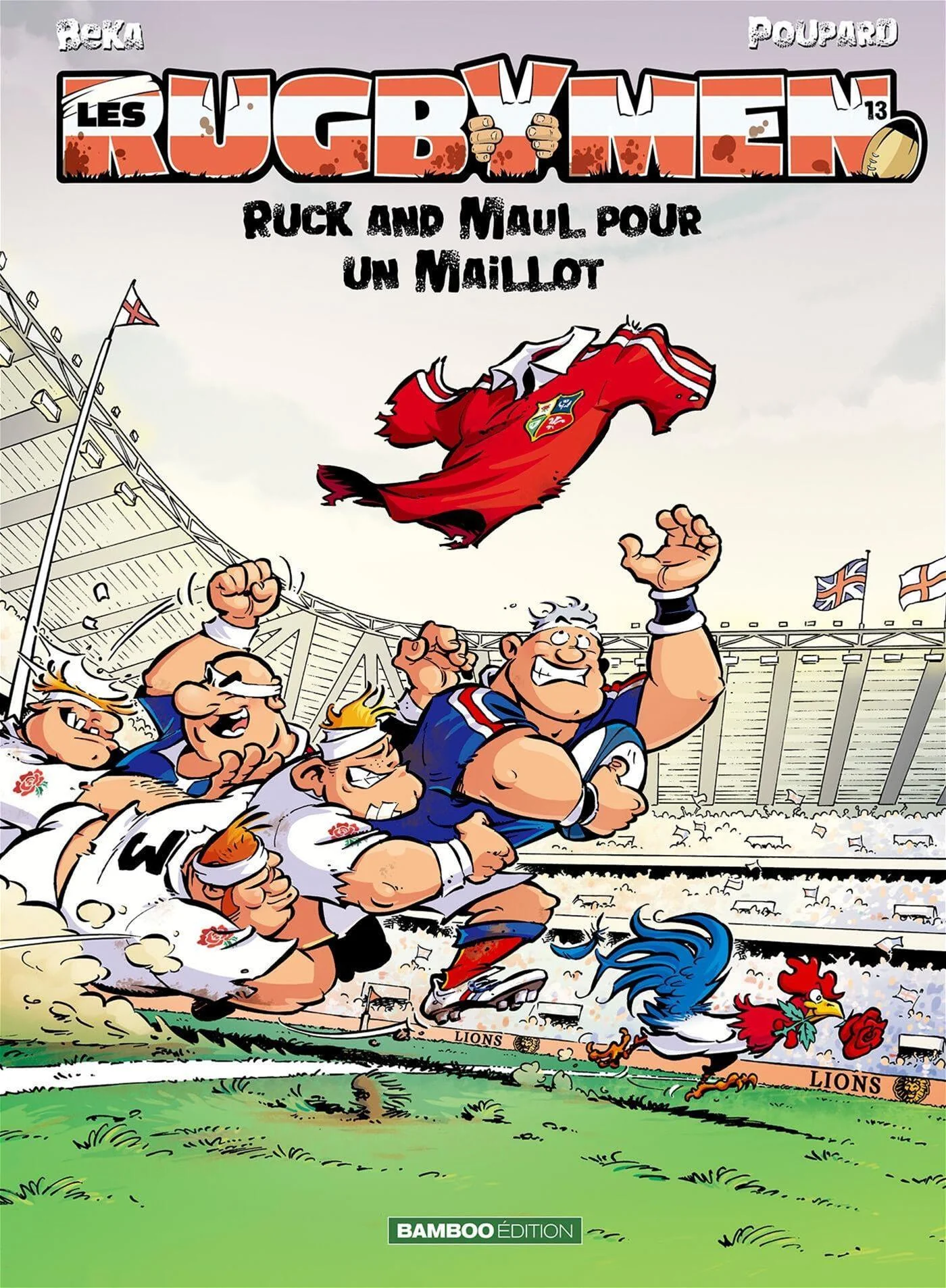Ruck and maul pour un maillot