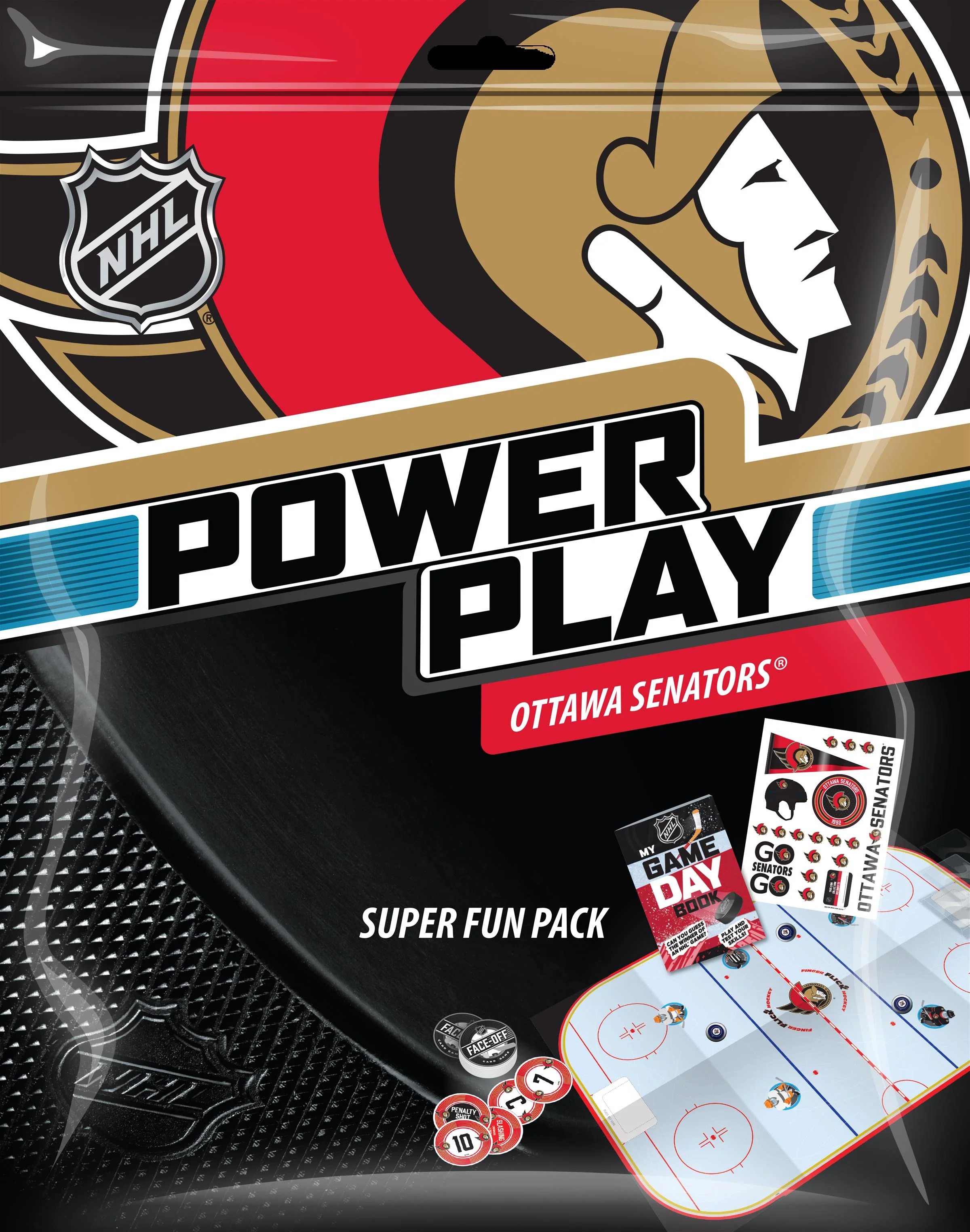 Sac d'activités - Jeu de puissance Ottawa Senators (en anglais)