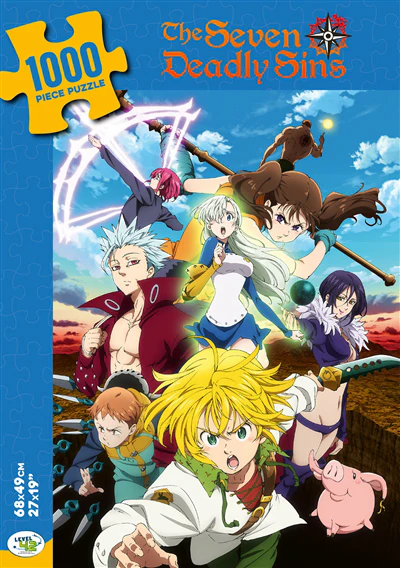 The Seven deadly sins : puzzle 1.000 pièces