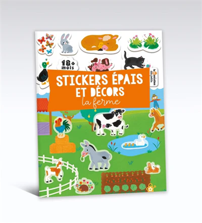 Stickers épais et décors : La ferme