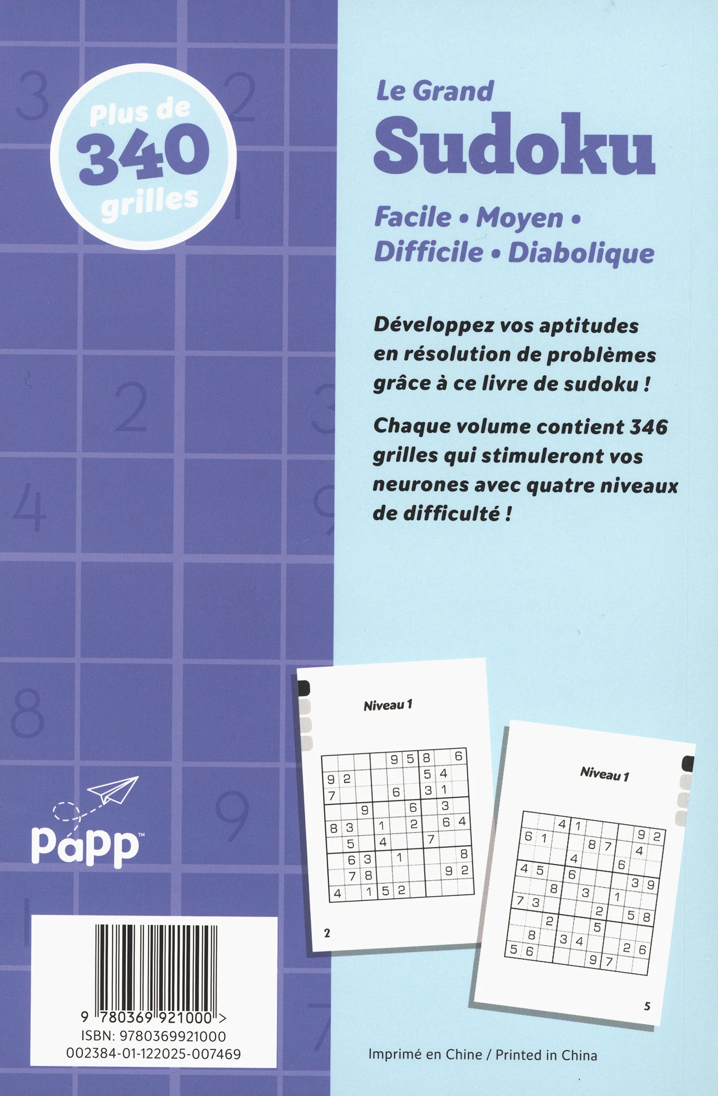 Le grand sudoku - Plus de 340 grilles - Image 2