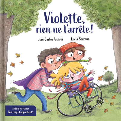 Violette, rien ne l'arrete!