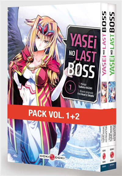 Yasei no Last Boss - Pack promo vol. 01 et 02 - édition limitée